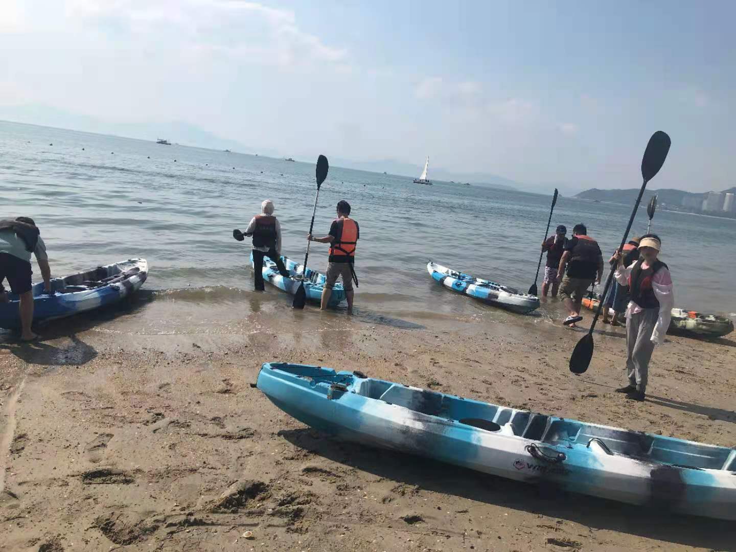 萨科微SLKOR团队双人皮划艇